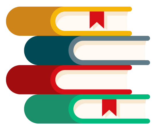 A stack of book